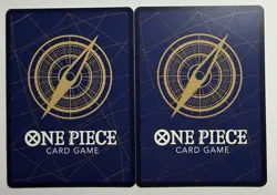 One Piece Card Portgas D. Ace Lot of 2, Bandai, Holo, ST15-005 OP07-119 SEC - Image 2