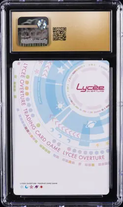 2024 LYCEE OVERTURE JAPANESE PROMO CARDS YUU YUZUKI CGC 10 PRISTINE - Image 2