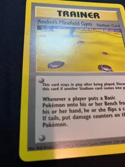 ROCKET'S MINEFIELD GYM - 119/132 - GYM CHALLENGE - POKEMON CARD - LP - Image 2