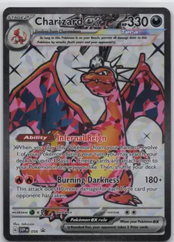 Charizard ex 056 Holofoil SV: Scarlet & Violet Promo Cards NM - Image 1