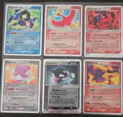 WOTC Vintage ex Pokemon Card Lot, 6 Cards - Image 1
