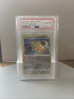 Pokemon TCG Radiant Jirachi Card 120/195 Psa 10 - Image 1