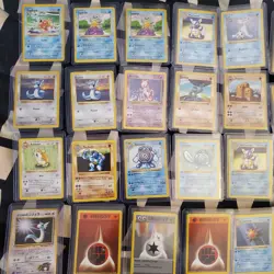 Vintage Pokemon Card Lot - 1st Edition & Squirtle, Wartortle & More Shadowless - Image 3