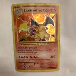 Pokemon Charizard 11/108 Evolutions Holo Rare 150 HP Card English 2016 - Image 1