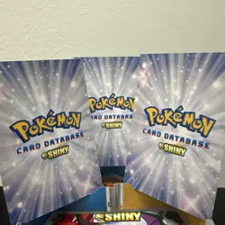 Pokemon Nidoran Nidorino Nidoking Holo 2024 Card Database Shiny set of 3 - Image 5