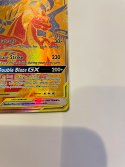 Reshiram & Charizard GX SM247 Sm Holo Pokemon Card - Image 5