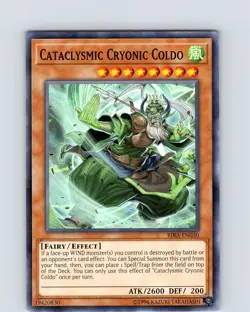 Yu-Gi-Oh TCG Cataclysmic Cryonic Coldo RIRA-EN030 Unlimited Common Card NM - Image 1