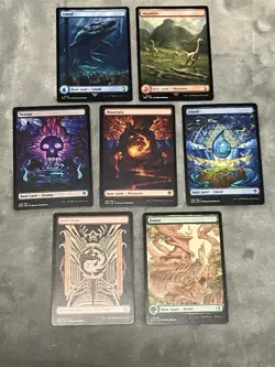 Magic The gathering Full-art Basic Land Lot Of 67 Final Fantasy, Bloomburrow - Image 4