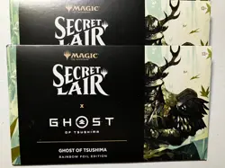 2x MTG Secret Lair x Ghost of Tsushima Rainbow Foil Edition - Image 1