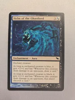 Helm Of The Ghastlord - Shadowmoor - MP MTG - Image 1