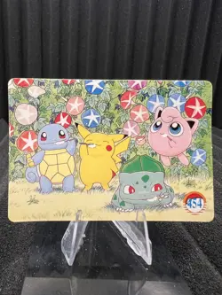 Pokemon Vintage Pocket Monsters Vending HOLO Prism Sticker Bandai 1999 Nintendo - Image 2