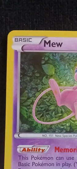Pokemon XY - Fates Collide #29/124 Holo Rare Mew Holo Never Played - Image 3