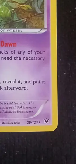 Pokemon XY - Fates Collide #29/124 Holo Rare Mew Holo Never Played - Image 5