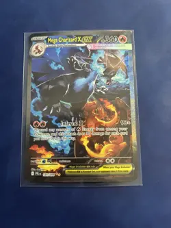 Mega Charizard X EX SIR 125/094 Phantasmal Flames English Pokemon TCG Pack Fresh - Image 1
