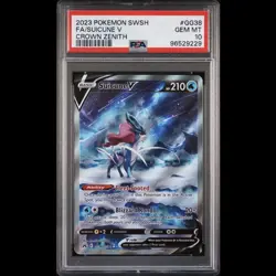 2023 Pokemon Crown Zenith Suicune Entei Raikou V Lot of Three 3 PSA 10 Gem Mint - Image 5