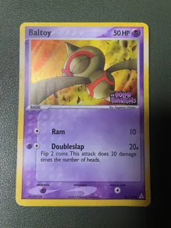 Pokemon TCG Baltoy EX Holon Phantoms 59/110 Reverse Holo Common - Image 1