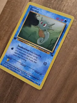 1st Edition Horsea - NEAR MINT - 49/62 Fossil Set - 1999 Pokemon TCG WOTC - Image 4