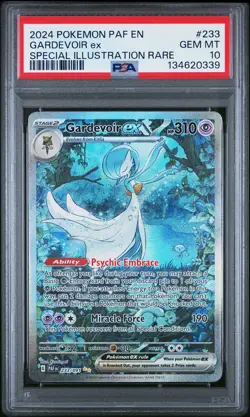 2024 POKEMON PAF EN-PALDEAN FATES SPECIAL ILLUSTRATION RARE GARDEVOIR EX PSA 10 - Image 1