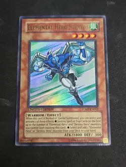 Elemental Hero Stratos JUMP-EN012 Shonen Jump Magazine Promos NM-LP - Image 1