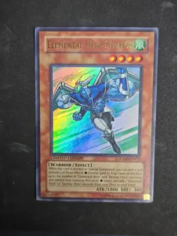 Elemental Hero Stratos JUMP-EN012 Shonen Jump Magazine Promos NM-LP - Image 2
