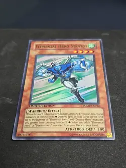 Elemental Hero Stratos JUMP-EN012 Shonen Jump Magazine Promos NM-LP - Image 3