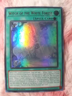 Yu-gi-oh! TCG Witch of the White Forest ALIN-EN058 Alliance Insight 1st Edition - Image 1