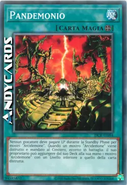 PANDEMONIO • (Pandemonium) • Comune • DCR IT094 • Unl 2023 • Yugioh! • ANDYCARDS - Image 1