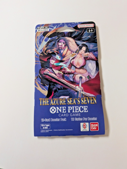 One Piece TCG: The Azure Sea's Seven Sleeved Booster Pack OP-14 English - Image 1