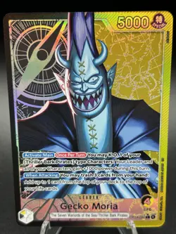 One Piece Gecko Moria (OP14-080) (Alternate Art) The Azure Sea's Seven OP14 - Image 3