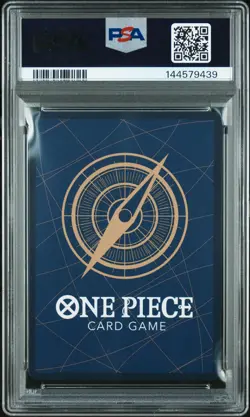 2024 ONE PIECE JPN OP08-TWO LEGENDS MANGA ALTERNATE ART SILVERS RAYLEIGH PSA 10 - Image 2