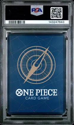 2023 ONE PIECE OP05-AWAKENING OF THE NEW ERA SPECIAL ALTERNATE ART UTA PSA 7 - Image 2