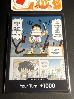 DON!! Card (Young Luffy) (Devil Fruits Collection Vol. 1) (OP-PR) English - Image 1