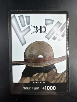 Special DON!! Card 3D DP-08 One Piece Legacy of the Master Promo English NM - Image 1