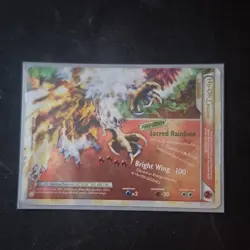 Pokemon Ho-Oh LEGEND 112/123 2010 Regular Fire English Card - Nintendo - Image 1