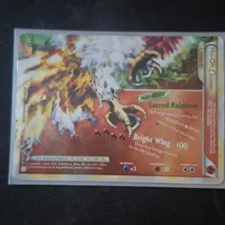 Pokemon Ho-Oh LEGEND 112/123 2010 Regular Fire English Card - Nintendo - Image 2