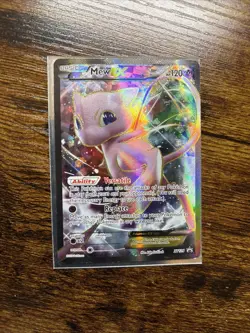 Mew EX XY126 Generations Ultra Rare Textured Full Art Promo Pokemon Card - Image 1