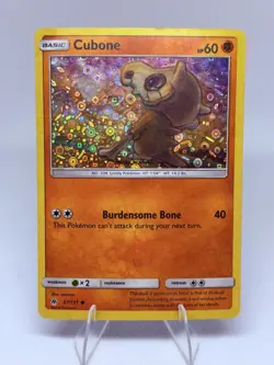 Pokemon TCG Cubone 57/131 Forbidden Light General Mills Promo Common Holo Card - Image 1