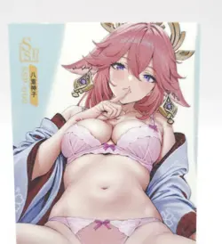 Goddess Story - Anime Waifu Trading Card - Yae Miko - Image 1