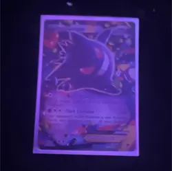 Pokemon Gengar EX Full Art Holo Psychic 170 HP Pokemon TCG Card Stock - Image 1
