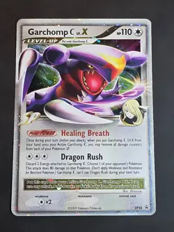 Garchomp C Lv.X DP46 Diamond and Pearl Promo Level Up SP Holo Pokemon Card - Image 1