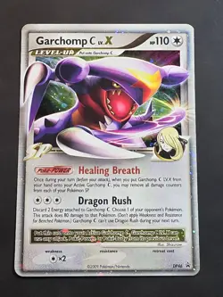 Garchomp C Lv.X DP46 Diamond and Pearl Promo Level Up SP Holo Pokemon Card - Image 2