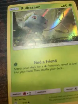 Bulbasaur 1/18 Detective Pikachu Holo 2019 Pokemon Card MP - Image 2