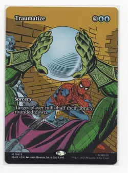 Traumatize (Borderless) M Marvel Universe Eternal-Legal 15 NM - Image 1