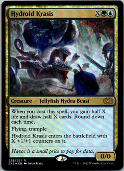 Hydroid Krasis R Double Masters 2022 228 NM Foil - Image 1