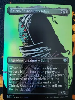 MTG - Commander (EDH) Deck - Shirei, Shizo's Caretaker, Mono Blackrifice ☠ - Image 1