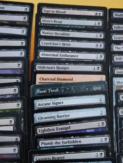 MTG - Commander (EDH) Deck - Shirei, Shizo's Caretaker, Mono Blackrifice ☠ - Image 3