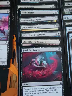 MTG - Commander (EDH) Deck - Shirei, Shizo's Caretaker, Mono Blackrifice ☠ - Image 4
