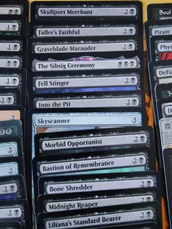 MTG - Commander (EDH) Deck - Shirei, Shizo's Caretaker, Mono Blackrifice ☠ - Image 5