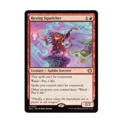 WOTC Lorwyn Eclipsed Hexing Squelcher (R) (Foil) NM - Image 1
