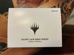 MTG Magic the Gathering Secret Lair Drop Regular Sealed A BOX OF ROCKS - Image 2